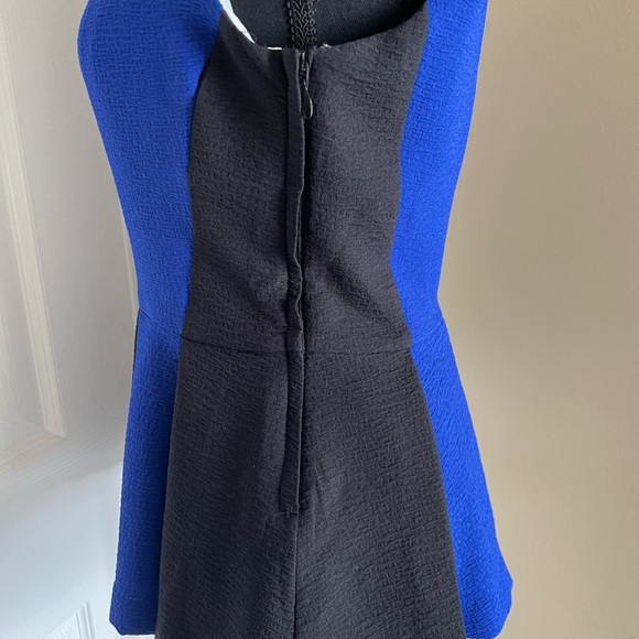 H&M Peplum Sleeveless Top Size 8 - Picture 4 of 6